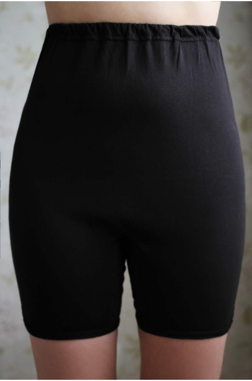 Панталоны удлиненные черные